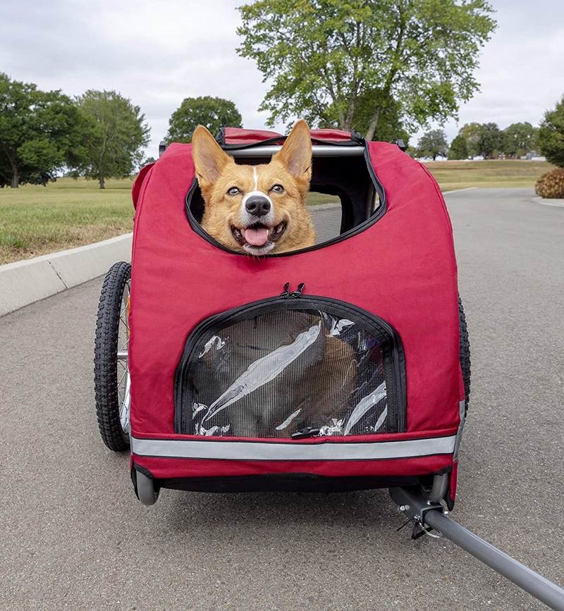 large bicycle trailer