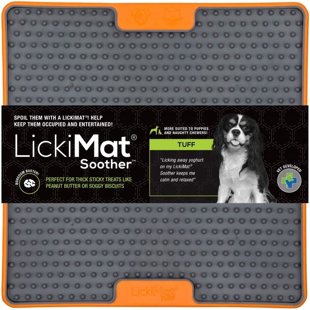 Lickimat Playdate Treat Mat For Dogs & Cats (DIFFICULTY LEVEL -EASY)